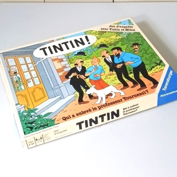 Ravensburger Other - Jeu d'enquete Tintin - Qui a enlevé le professeur Tournesol?